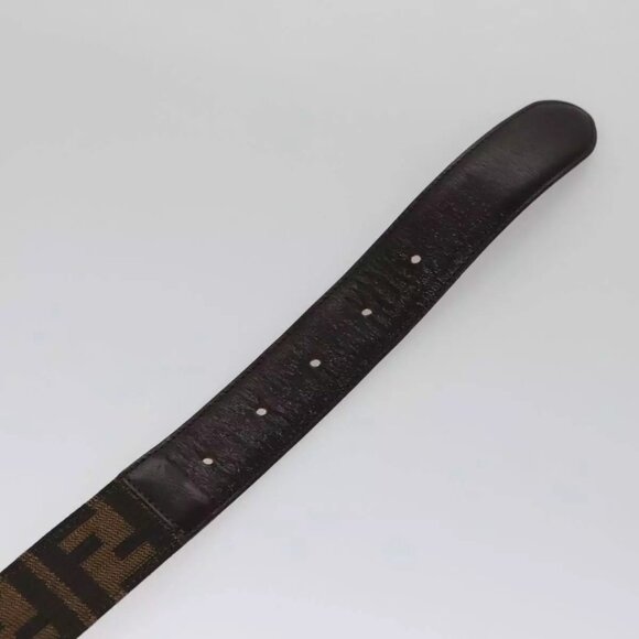 FENDI Zucca Canvas Belt 32.3\